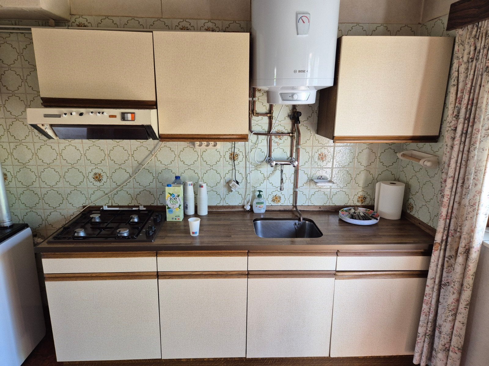 GRATIS ophalen keuken, Ophalen, Gebruikt, Wit, Graniet of Steen