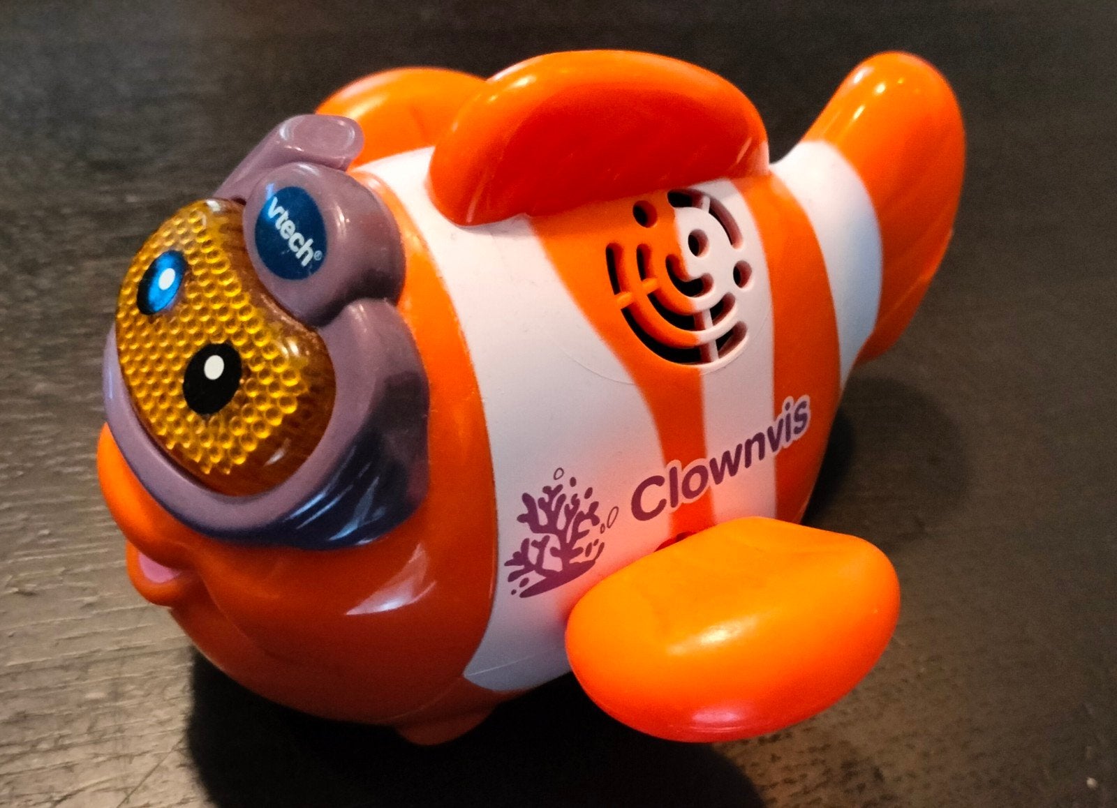 VTech Clownvis interactief speelgoed, Kinderen en Baby's, Speelgoed | Vtech, Gebruikt, 0 tot 6 maanden, Ophalen of Verzenden