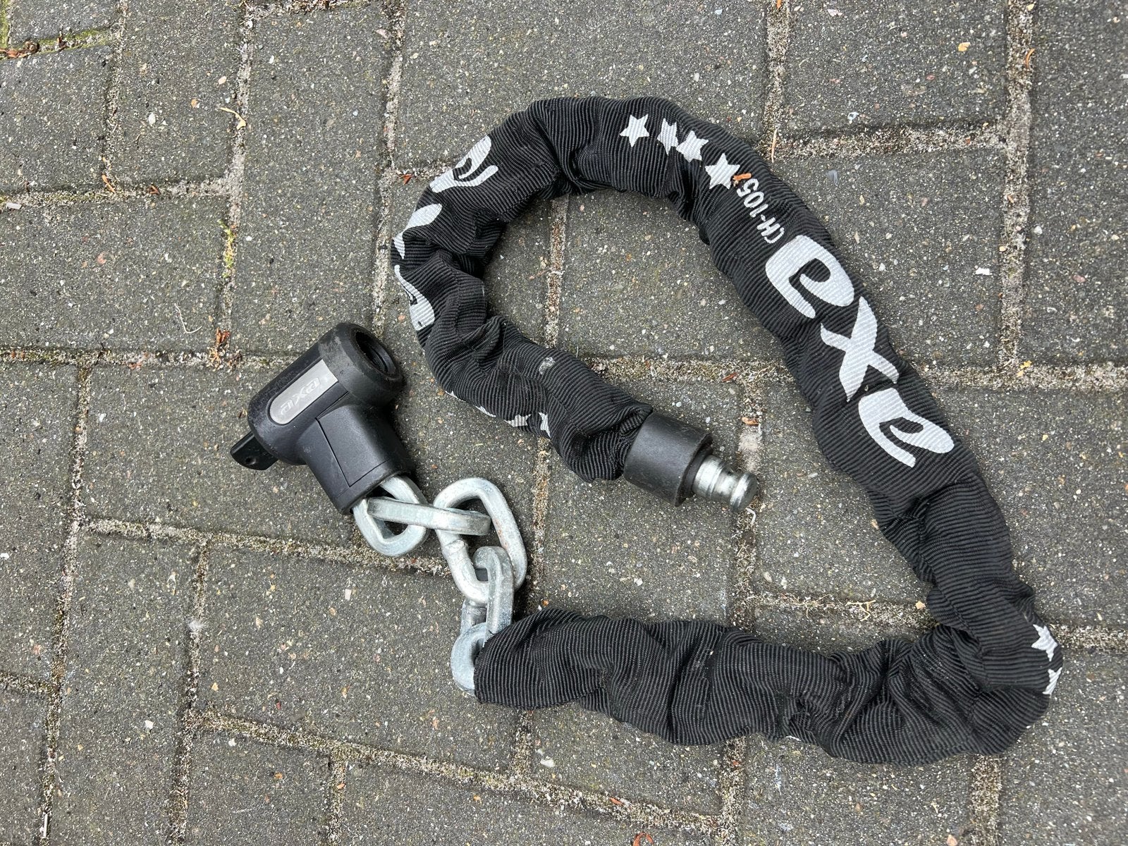 AXA motor / scooterslot Procarat+ 105 ART 4 Kettingslot, Motoren, Ophalen, Gebruikt