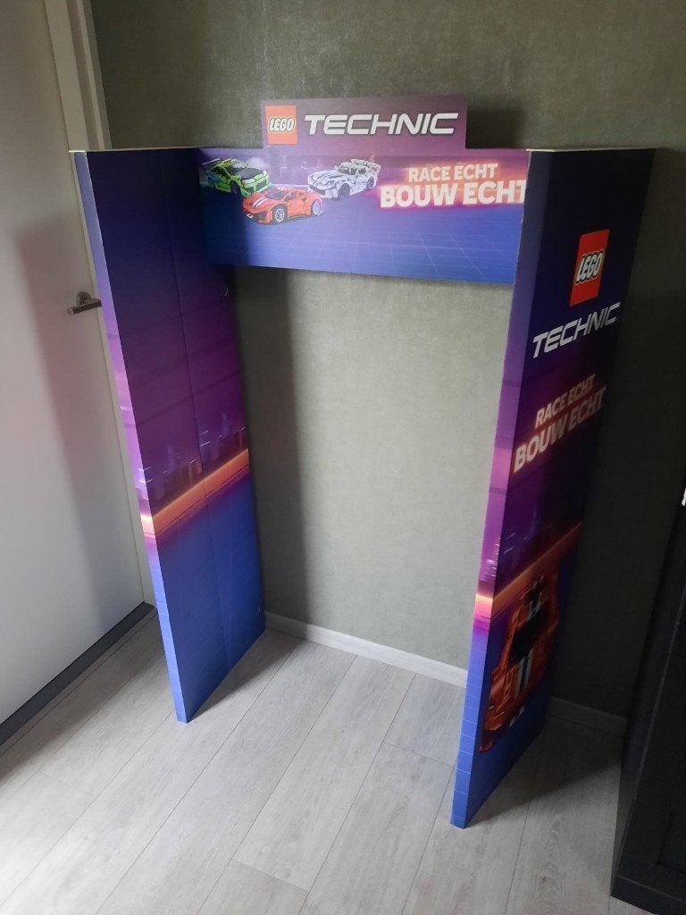 Lego Technic display, Ophalen, Lego, Overige typen, Zo goed als nieuw