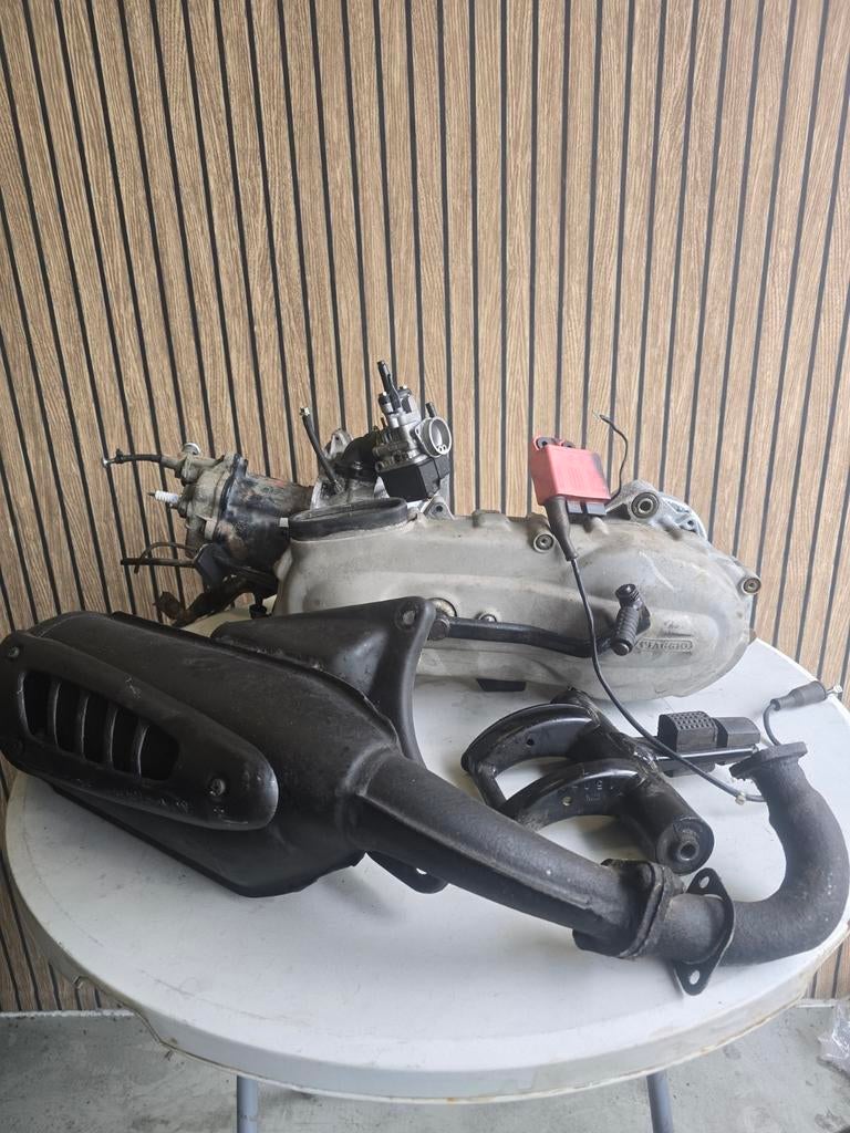Piaggio hexagon motorblok 125cc 2takt!!! Zip sp, Ophalen of Verzenden, Blok, Piaggio