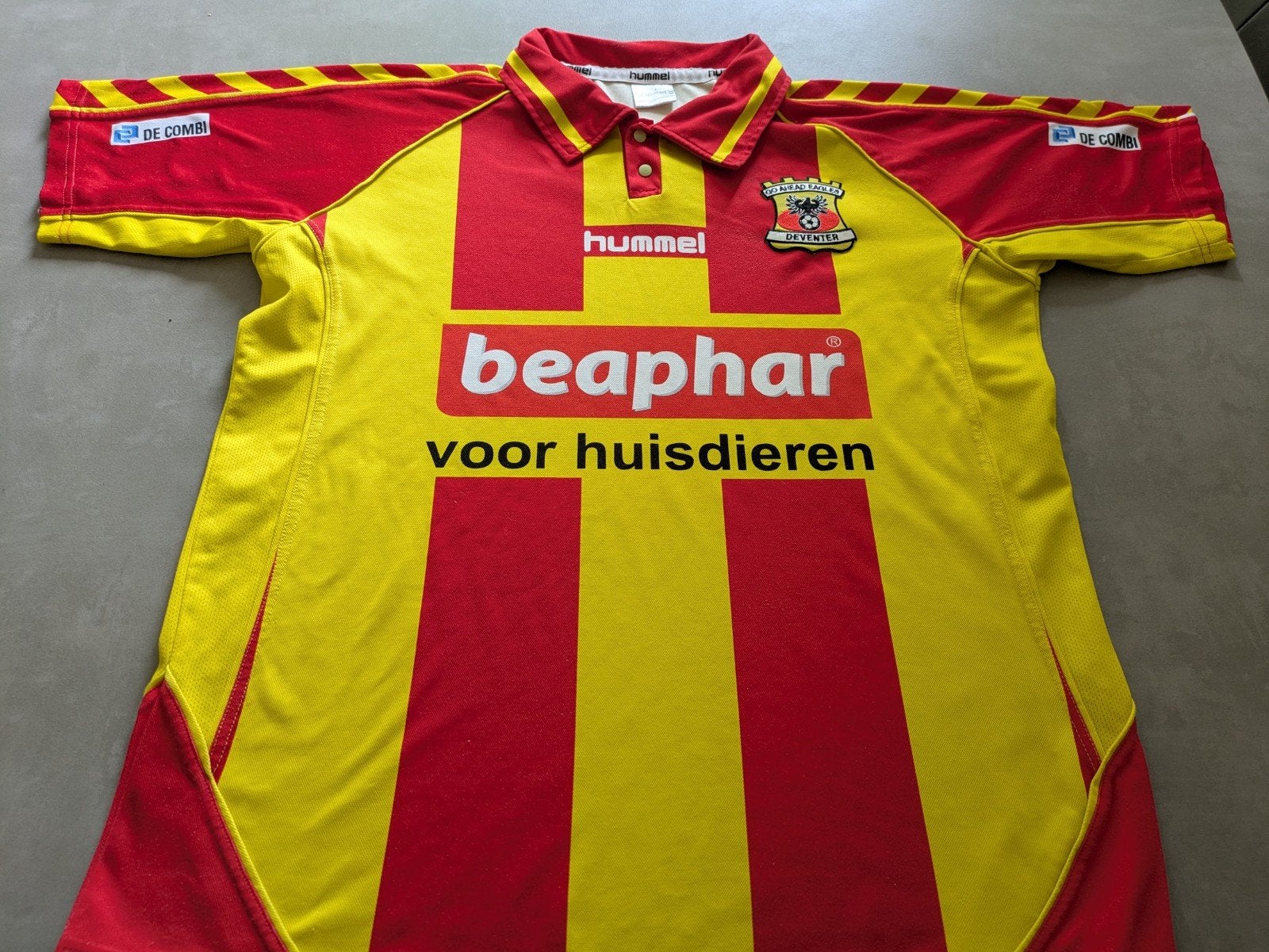 Voetbalshirt Go Ahead Eagles vintage shirt 2007 Zeer Mooi, Maat XL, Ophalen of Verzenden, Zo goed als nieuw, Shirt