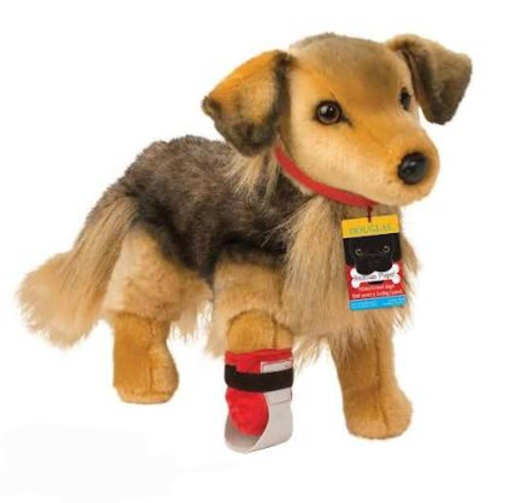 GEZOCHT douglas bingley shepherd mix rescue pup, Kinderen en Baby's, Speelgoed | Knuffels en Pluche, Ophalen of Verzenden, Zo goed als nieuw