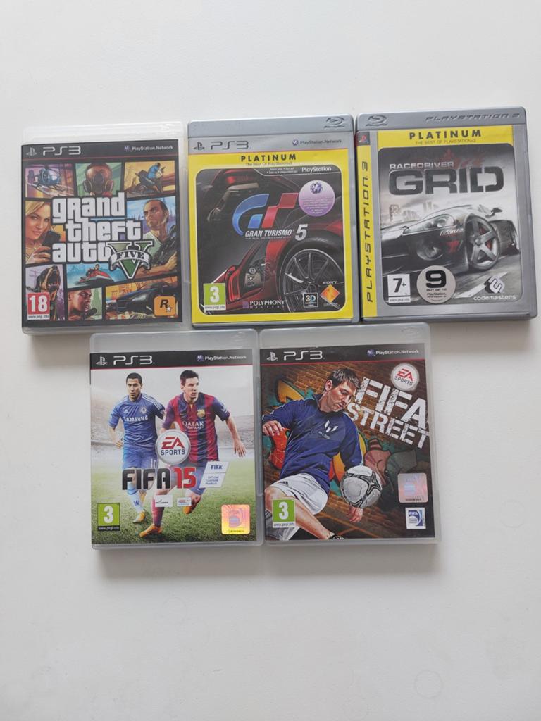 Tekoop 5 spellen voor de playstation 3 teab, Spelcomputers en Games, 1 speler, Ophalen of Verzenden, Sport, Vanaf 3 jaar
