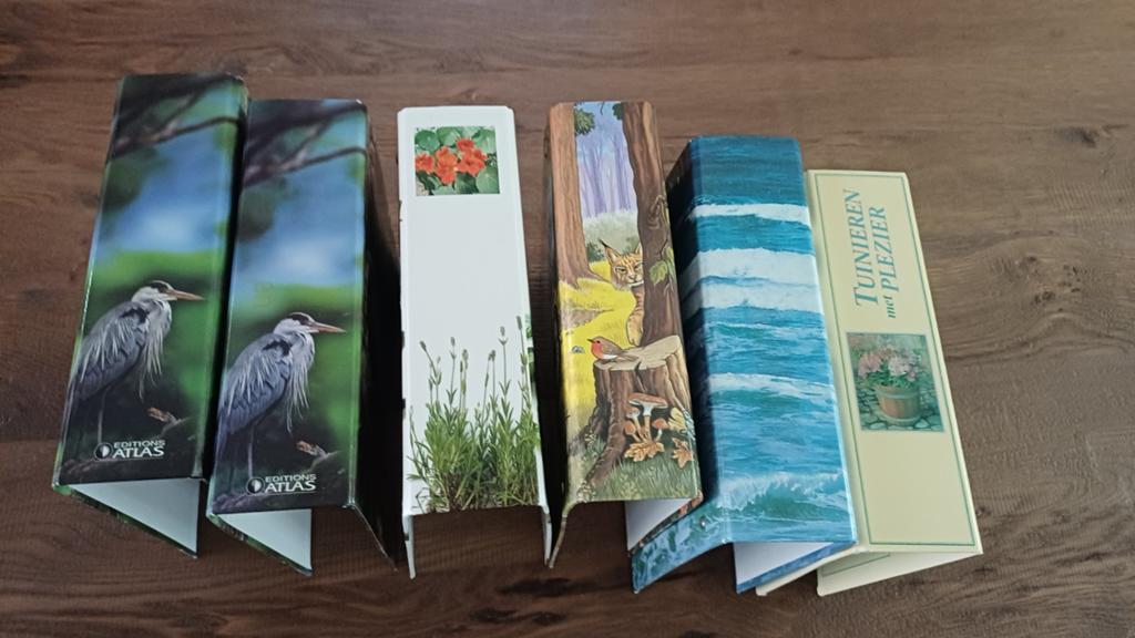 6 opbergmappen, 3-rings Atlas, Ophalen of Verzenden, Gelezen, Bloemen, Planten en Bomen