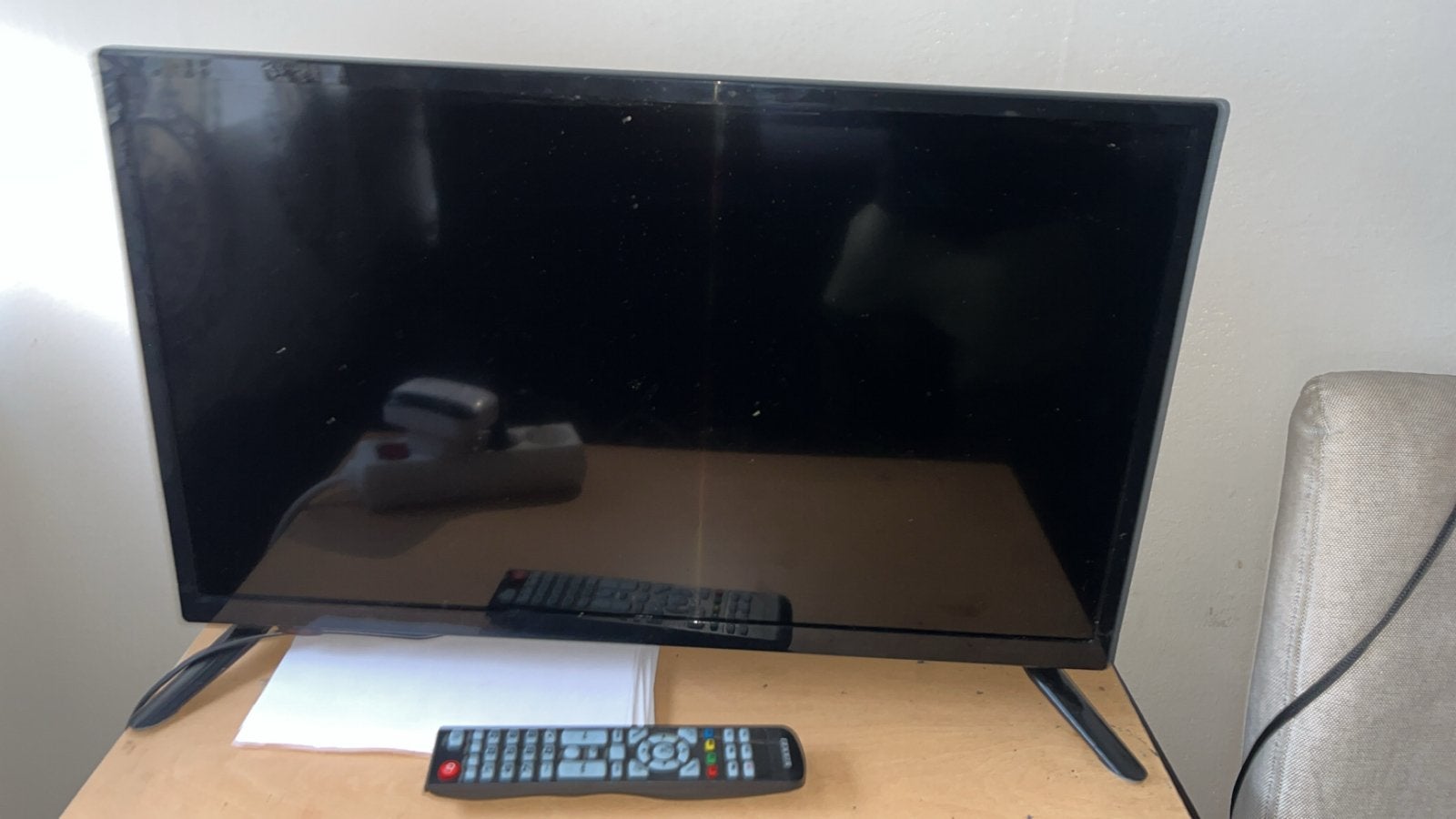PlayStation met defecte disc drive  en TV en hp laptop, Ophalen, Gebruikt, Met 1 controller, Original