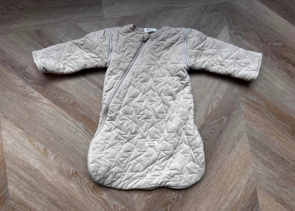Petite Filippe Babyslaapzak met afneembare mouwen te koop, Kinderen en Baby's, Ophalen, Zo goed als nieuw, Minder dan 70 cm, Slaapzak