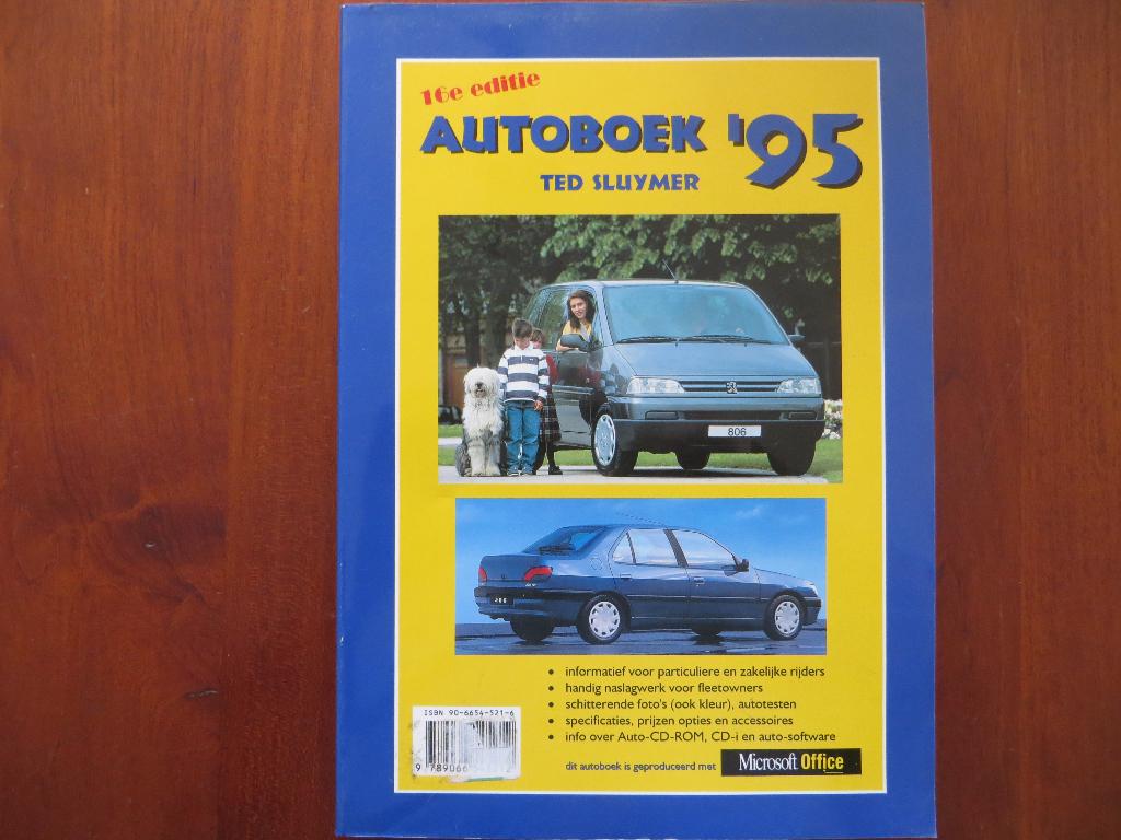 Autoboek 1995, Ophalen of Verzenden, Nieuw, Algemeen
