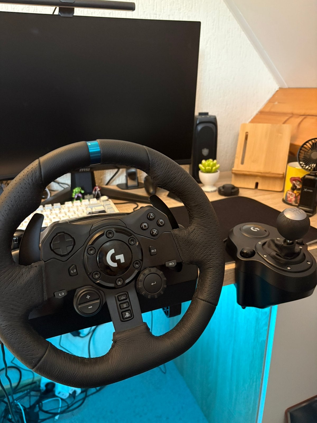 Logitech g923, Ophalen, Zo goed als nieuw, Stuur of Pedalen