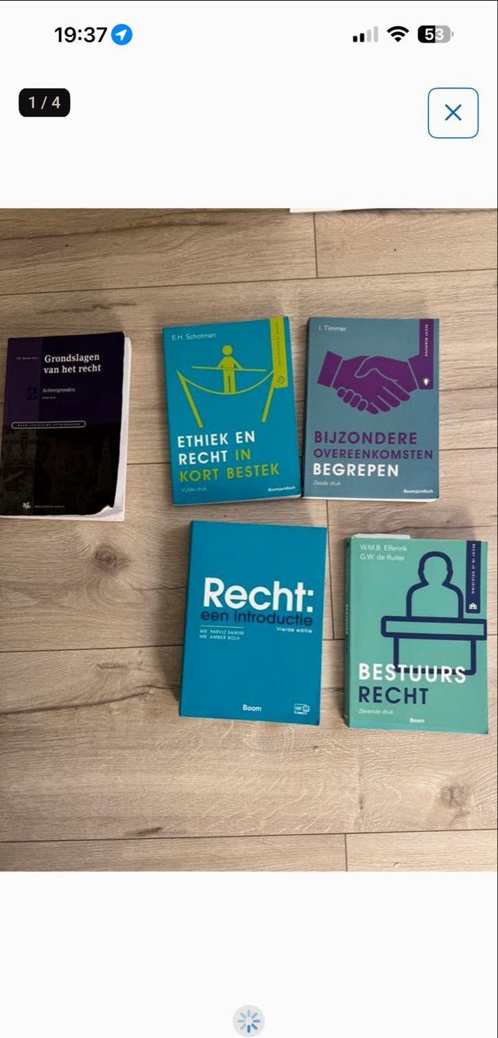 HBO Rechten studieboeken - diverse titels, Boeken, Studieboeken en Cursussen, Gelezen, HBO, Gamma, Ophalen