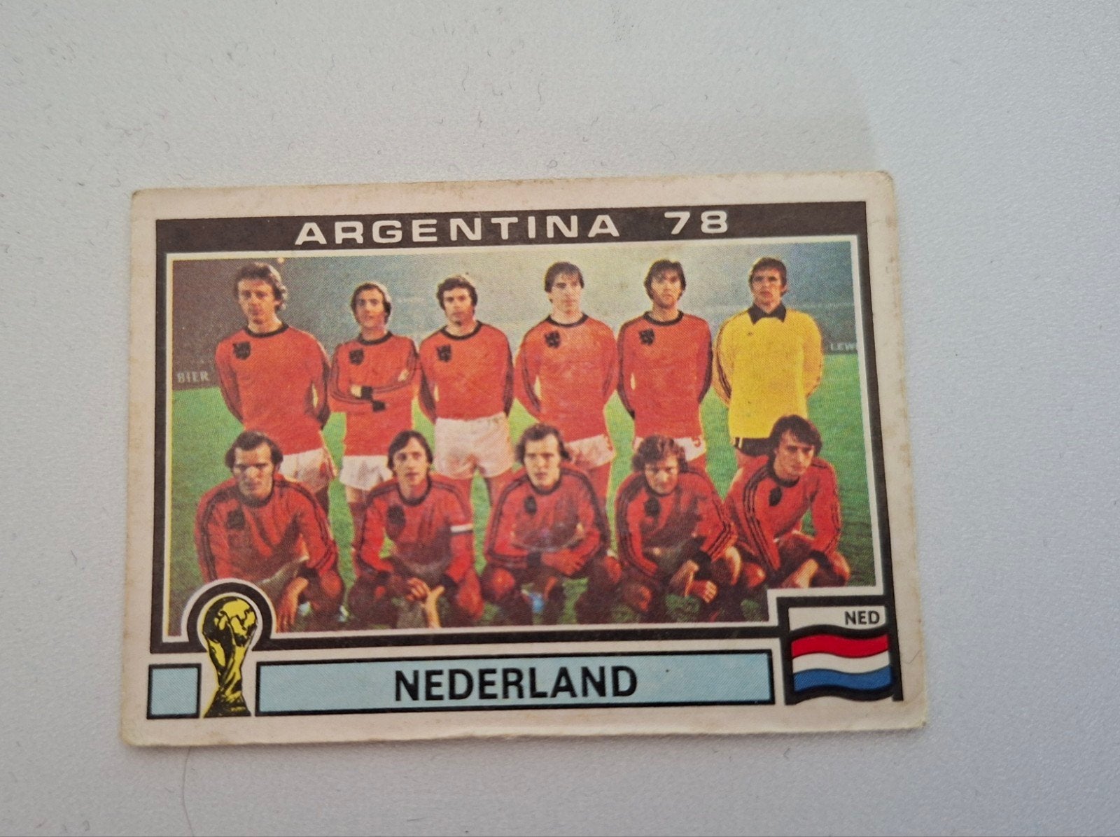 panini wk 1978 Nederland, Ophalen of Verzenden, Gebruikt, Buitenlandse clubs, Poster, Plaatje of Sticker