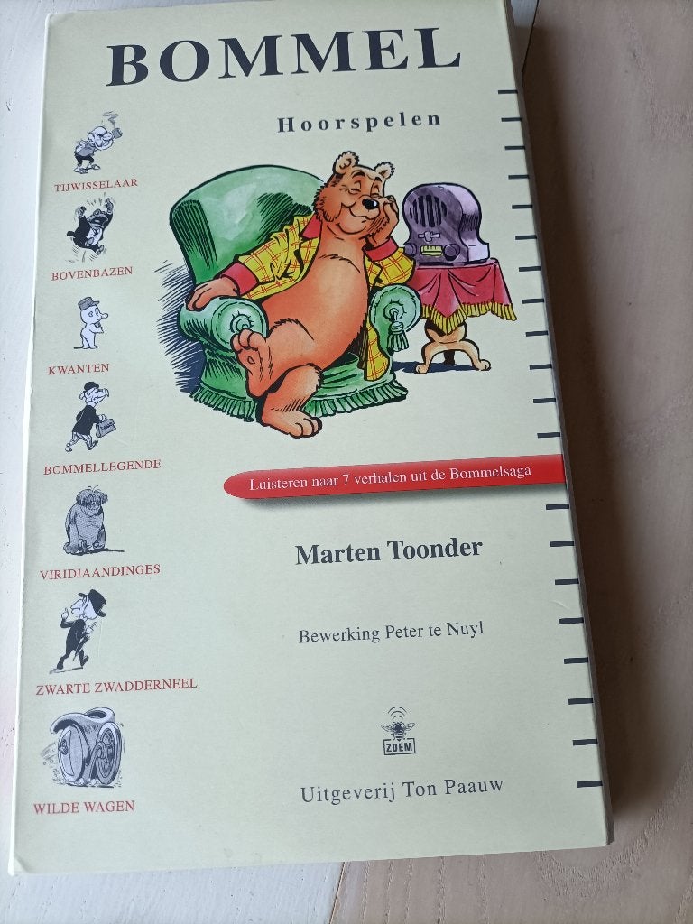 Luisterboek Bommel hoorspelen deel 1, Marten Toonder, Cd, Ophalen of Verzenden, Volwassene