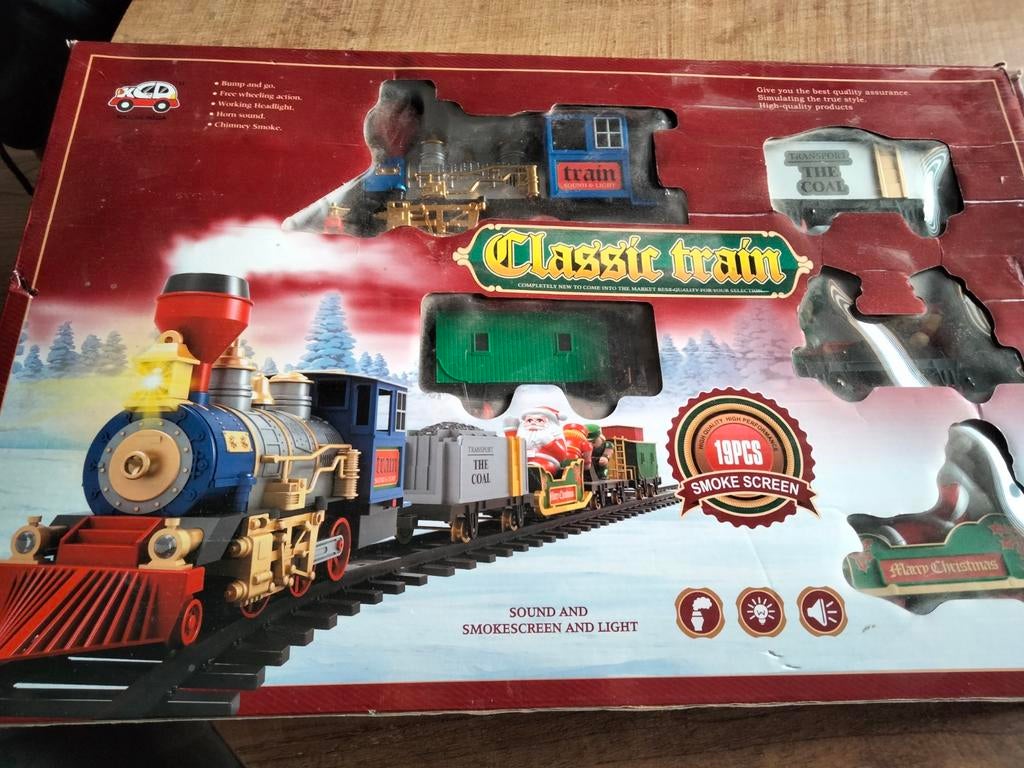 Kerst trein met geluid en rijd zelf, Diversen, Kerst, Ophalen