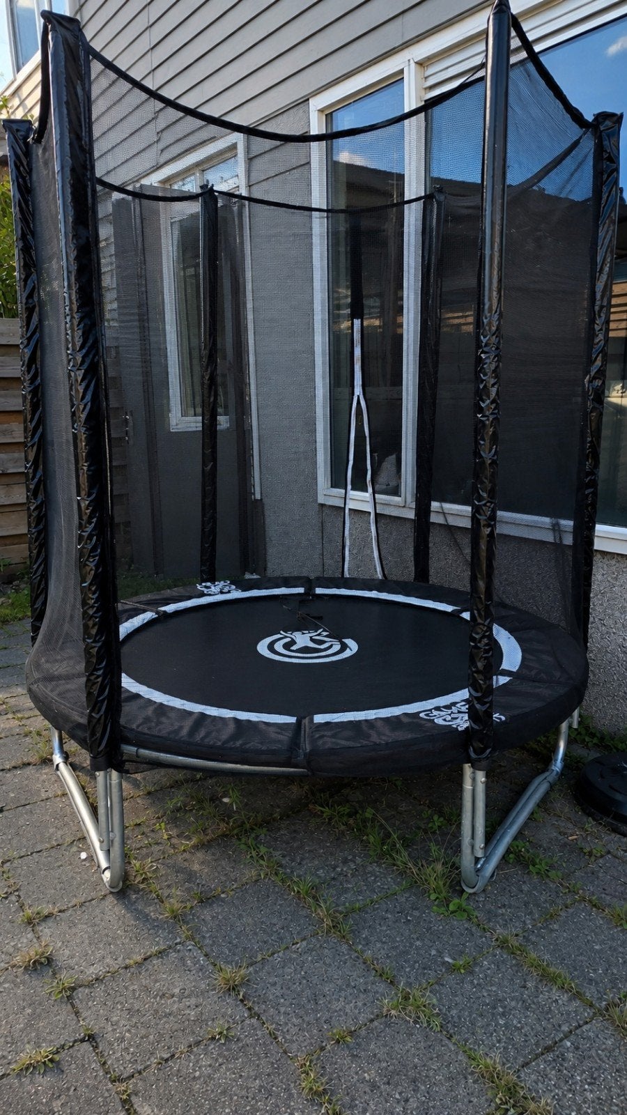 Trampoline met veiligheidsnet - Zo goed als nieuw, Ophalen, Gebruikt