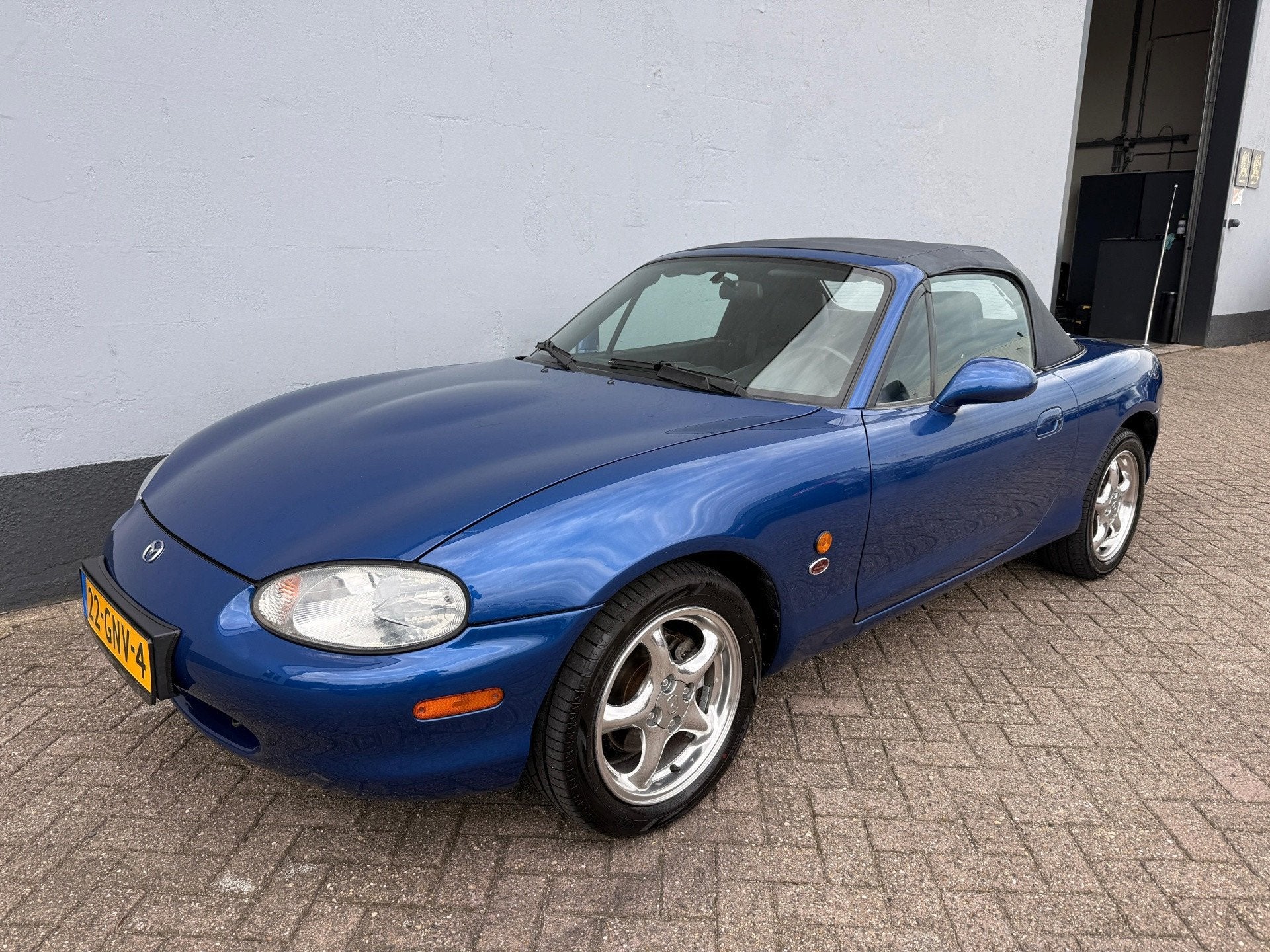 Mazda MX-5 1.8i 10th Anniversary - Lederen Interieur, Auto's, Euro 2, Achterwielaandrijving, 4 cilinders, Cabriolet