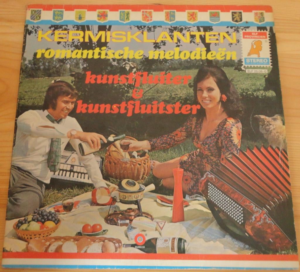 Kermisklanten- romantische melodieen (LP, Ophalen of Verzenden, Gebruikt, 12 inch, Levenslied of Smartlap