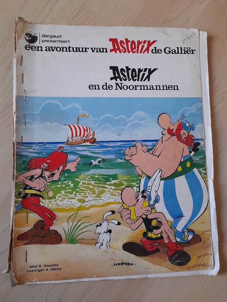 ASTERIX EN DE NOORMANNEN De aonturen van Asterix de Gallier, Boeken, Stripboeken, Eén stripboek, Ophalen of Verzenden, Gelezen