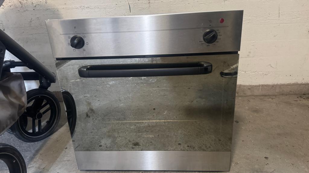 Inbouw Heteluchtoven - Zilverkleurig, Witgoed en Apparatuur, Ovens, Ophalen, Hete lucht, 60 cm of meer, Heteluchtoven