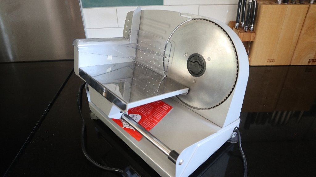 snijmachine, Huis en Inrichting, Keuken | Keukenbenodigdheden, Kunststof, Ophalen of Verzenden, Zo goed als nieuw, Snijmachine