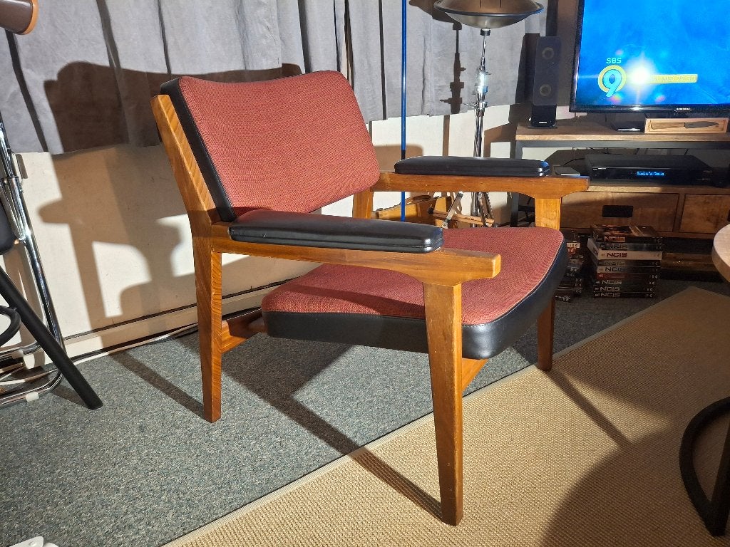 retro 70's fauteuil, Huis en Inrichting, Fauteuils, Ophalen, Gebruikt, 75 tot 100 cm, Klassiek 70's