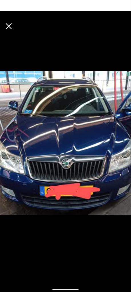 Skoda Octavia 1.2 TSI Combi 2010 Blauw, Auto's, Voorwielaandrijving, Stof, Euro 6, 4 cilinders