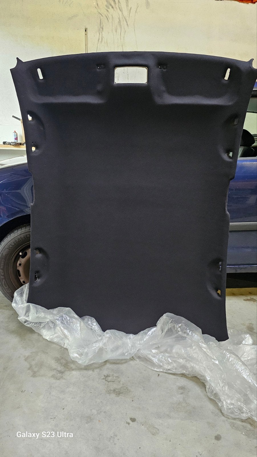 leon 1M  new bekleden hemel in zwart, Ophalen, Nieuw, Seat