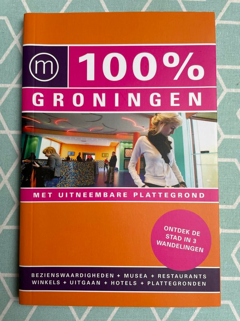 100% Groningen Reisgids, Overige merken, Europa, Ophalen of Verzenden, Zo goed als nieuw