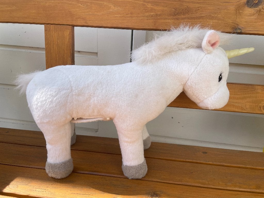 Baby Born eenhoorn / unicorn zapf creation | LOOPT NIET, Ophalen of Verzenden, Gebruikt, Babypop