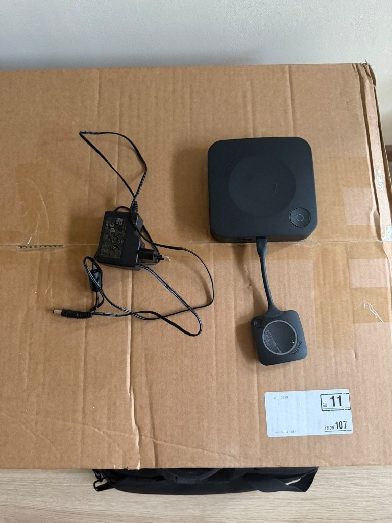 Barco ClickShare CX-20 Gen2 + USB-C Button + Voeding, Ophalen of Verzenden, Zo goed als nieuw, Barco ClickShare, ChromeOS