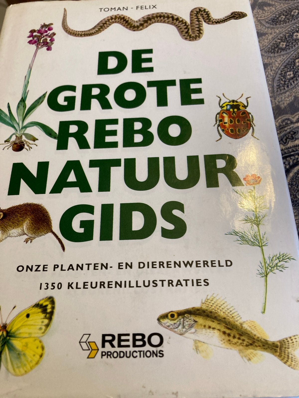 De Grote Rebo Natuurgids: Onze Planten- en Dierenwereld, Boeken, Ophalen of Verzenden, Gelezen, Natuur algemeen