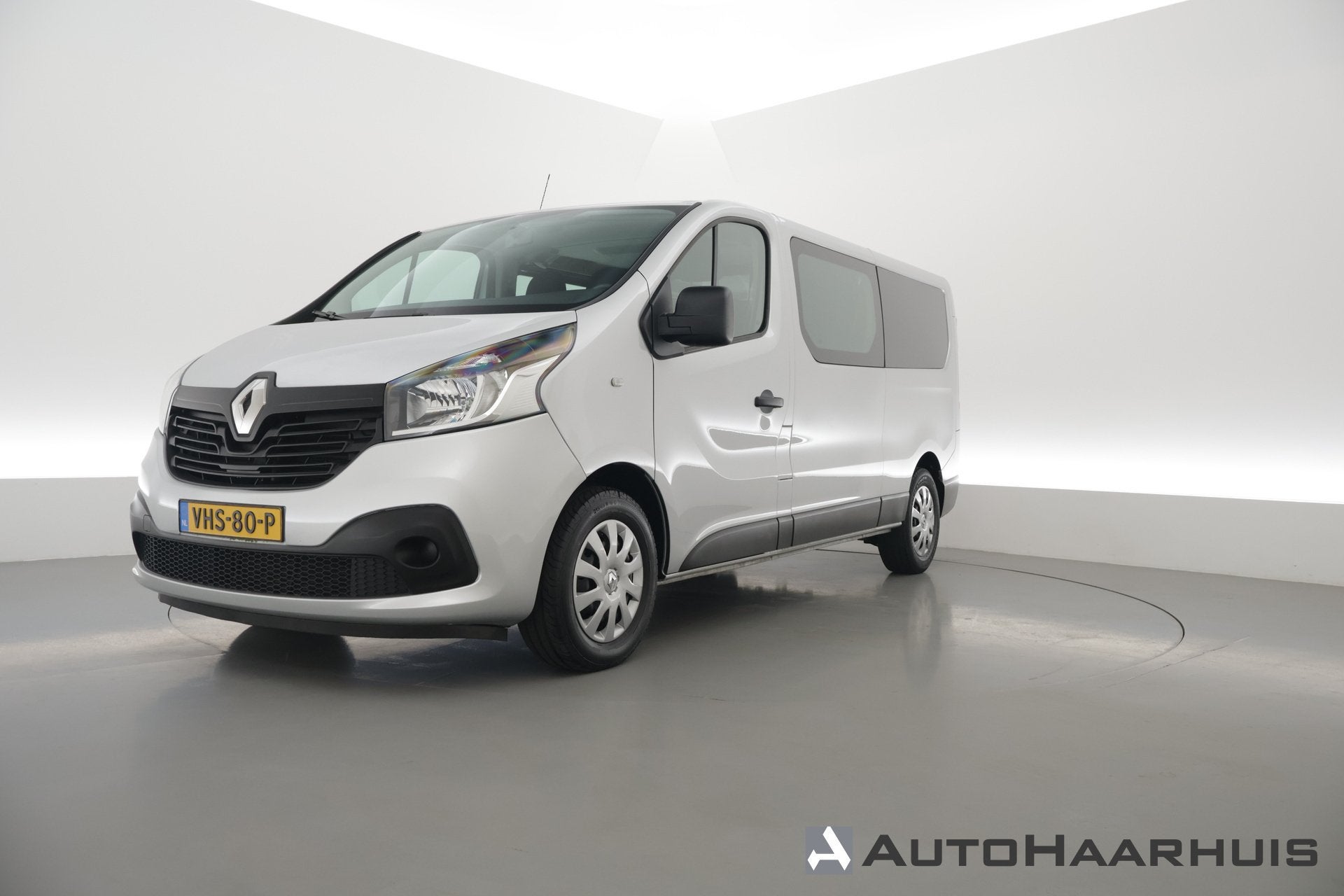Renault Trafic 1.6 dCi Dubb.Cab. | 6 pers. | BPM vrij | Navi, Voorwielaandrijving, Stof, Gebruikt, 4 cilinders