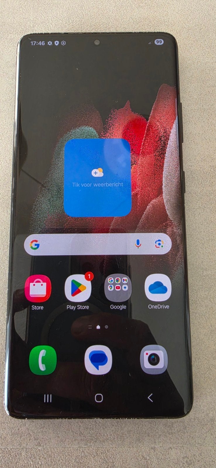 Samsung galaxy s21 ultra 5G met slijtage, met uag hoesje, Zwart, Ophalen of Verzenden, Zo goed als nieuw, 128 GB