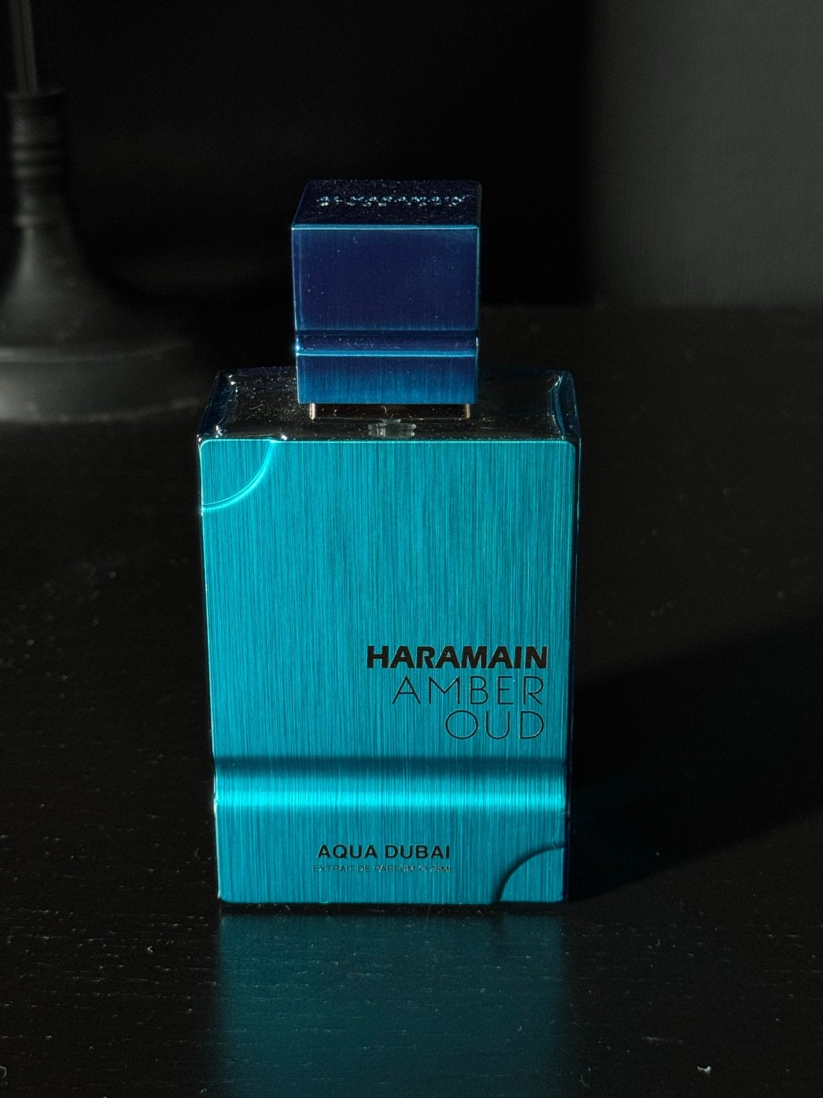Haramain Amber Oud Aqua Dubai 100ml, Sieraden, Tassen en Uiterlijk, Uiterlijk | Parfum, Ophalen of Verzenden, Gebruikt