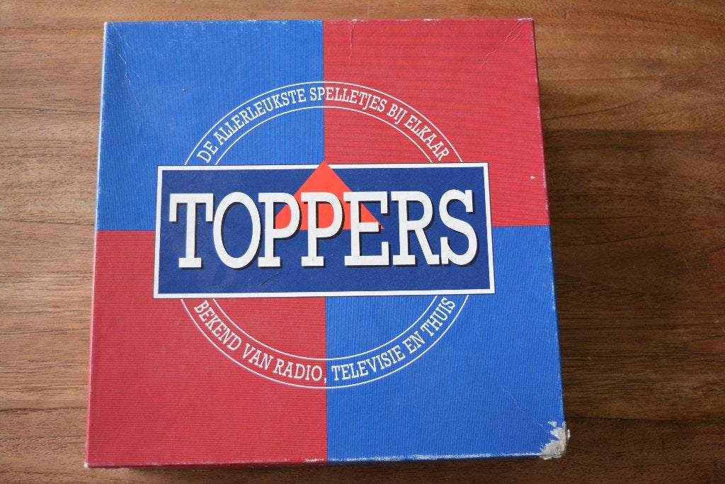Toppers bordspel - De allerleukste spelletjes bij elkaar, Drie of vier spelers, Ophalen of Verzenden, Gebruikt, Onbekend