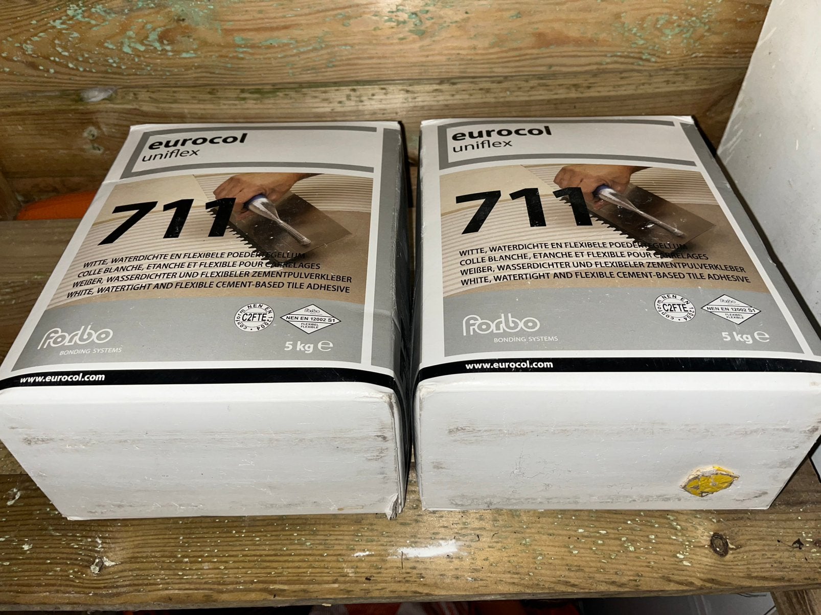 eurocol uniflex 10 KG poedertegellijm, Ophalen, Overige materialen, Wandtegels, Nieuw