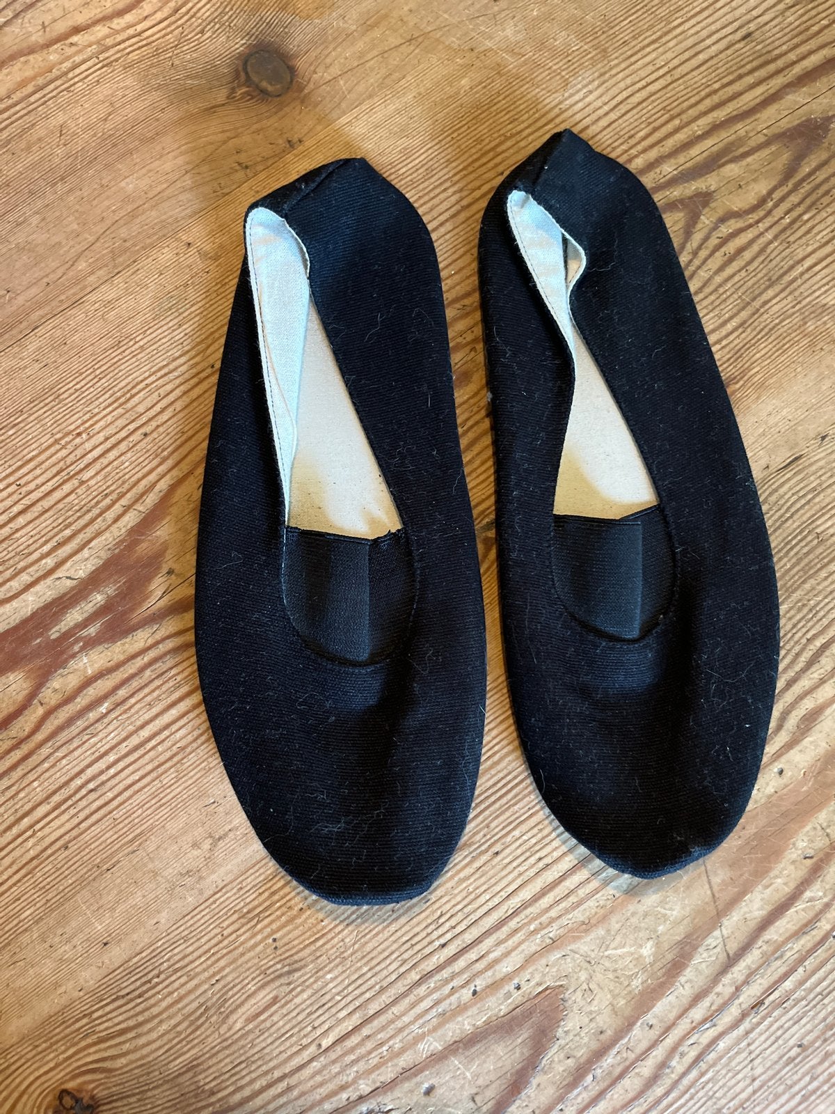 Euritmie dans schoenen maat 38 vrije school, Ophalen of Verzenden, Gedragen, Zwart, Dansschoenen