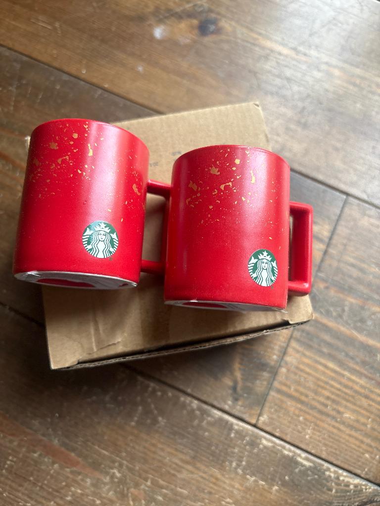 Starbucks espresso kopjes 4x NIEUW!, Huis en Inrichting, Keuken | Servies, Nieuw, Ophalen of Verzenden, Glas, Overige stijlen