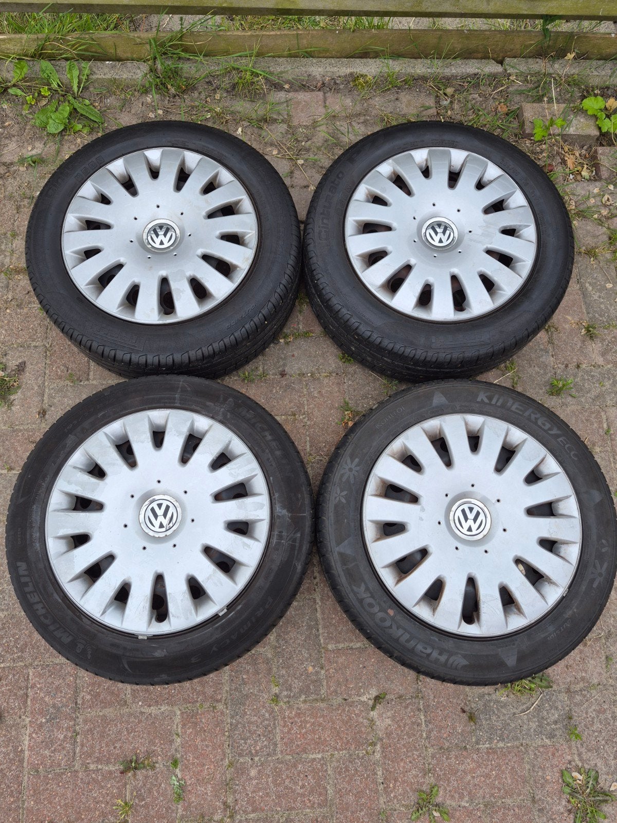 Banden velgen volkswagen golf 5 of 6, Ophalen, Gebruikt, 16 inch, Banden en Velgen