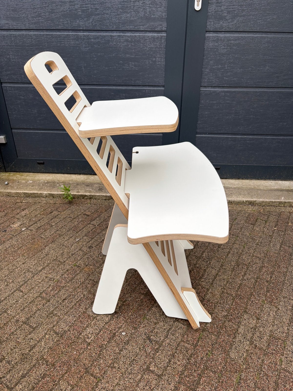 Thuiswerk Tafel - Compact en Stijlvol, Ophalen, Overige typen, In hoogte verstelbaar, Hout