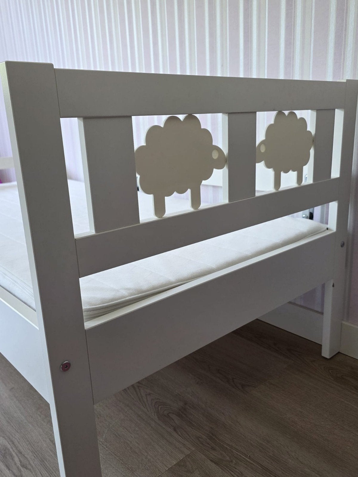 IKEA Kritter peuterbed met lattenbodem en matras, Kinderen en Baby's, Ophalen, Gebruikt, 70 tot 85 cm, 140 tot 160 cm