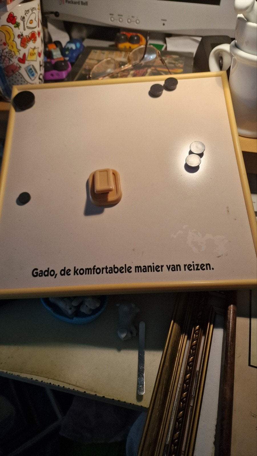 Gado, vintage memo bord! Ophalen voor 5€, Ophalen of Verzenden, Gebruikt