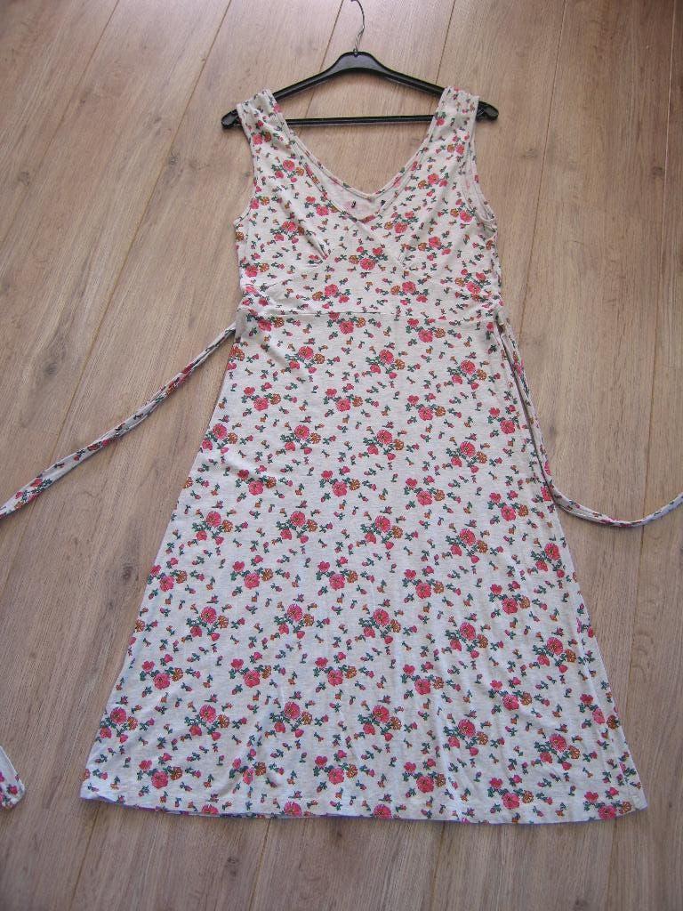 Zomer jurk van King Louis Maat 38, Kleding | Dames, Jurken, Ophalen of Verzenden, Zo goed als nieuw, Maat 38/40 (M), Onder de knie