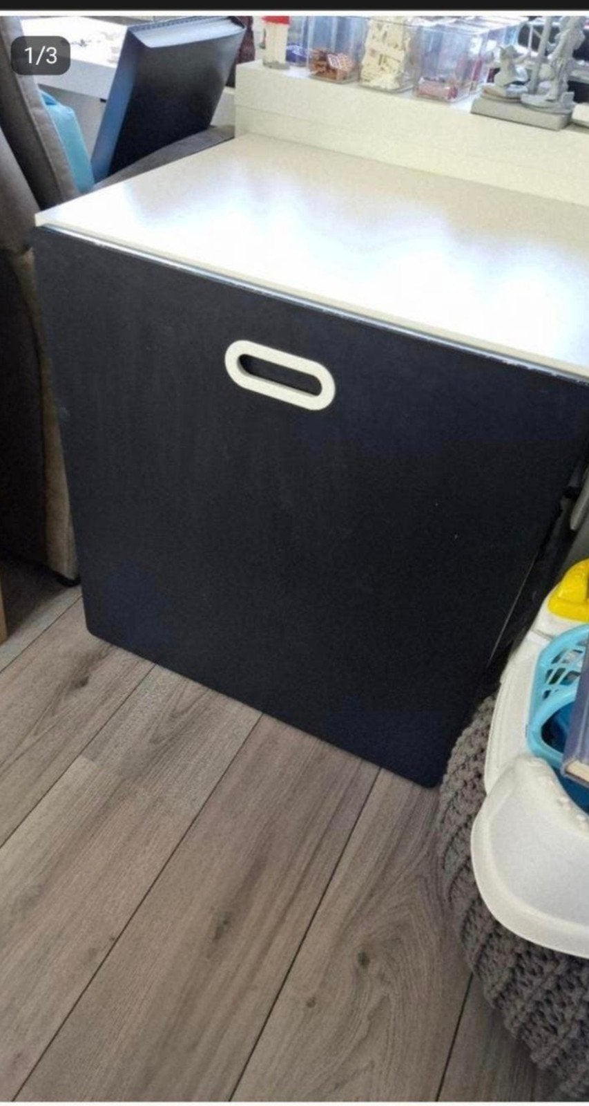 ikea Ladekast met krijtbord (eventueel 2 beschikbaar), Ophalen, Zo goed als nieuw, Minder dan 50 cm