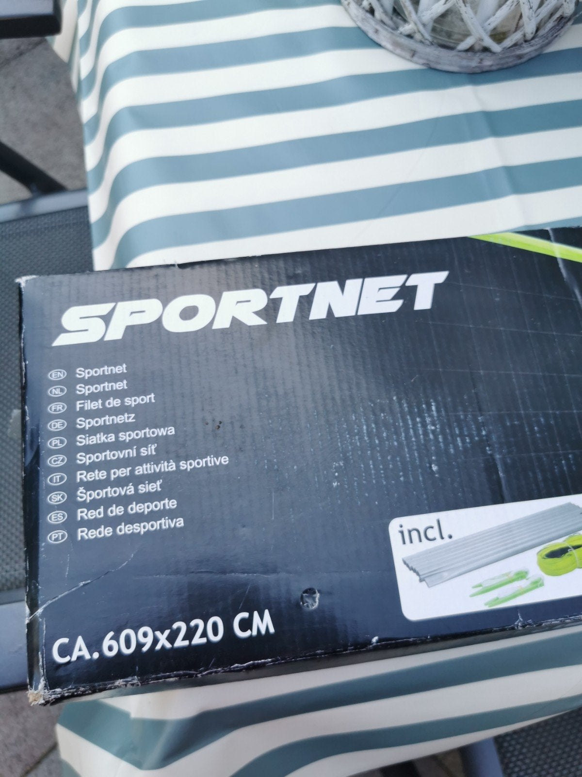 Sport net voor tennis enz. Niet gebruikt, Overige merken, L00, Nieuw, Ophalen of Verzenden