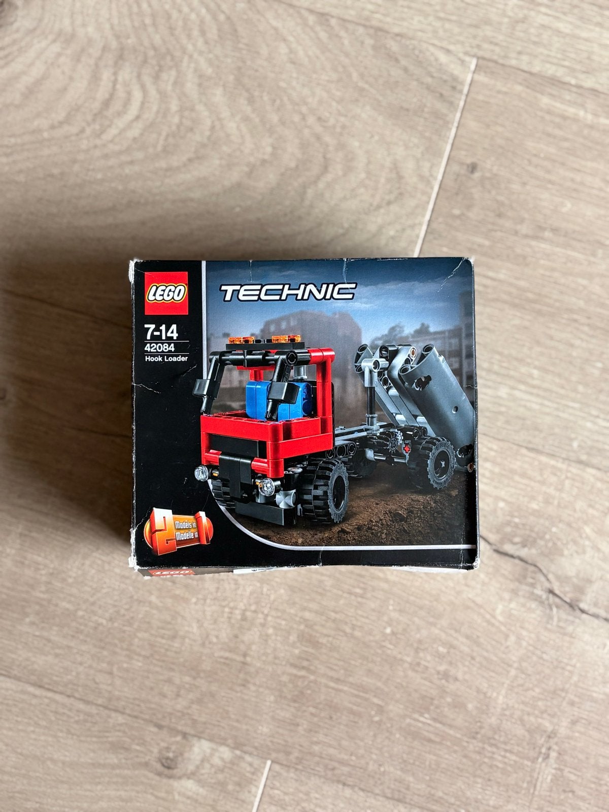 LEGO Technic 42084 Haakloader - Compleet met doos, Ophalen of Verzenden, Zo goed als nieuw, Overige merken