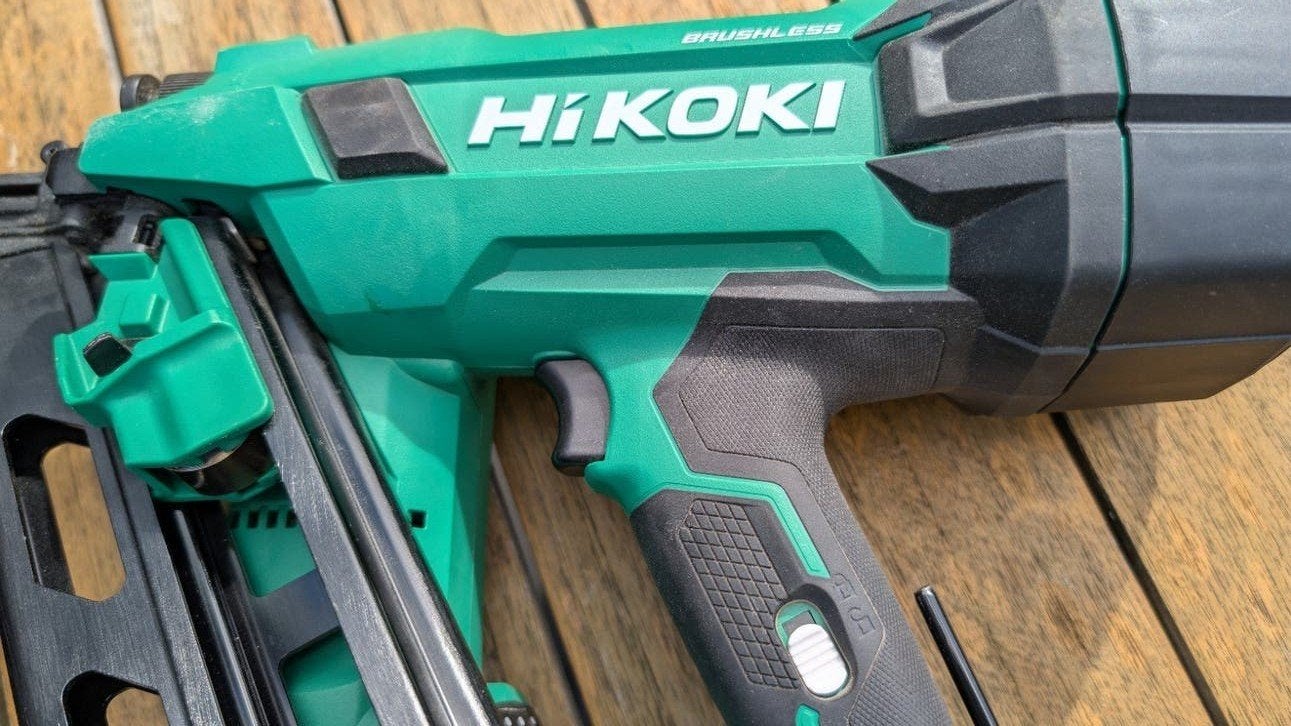 HiKOKI  Accu Spijkerapparaat NR1890DCAW9Z 18V, Ophalen of Verzenden, Zo goed als nieuw, Tacker/nietmachine, Overige merken
