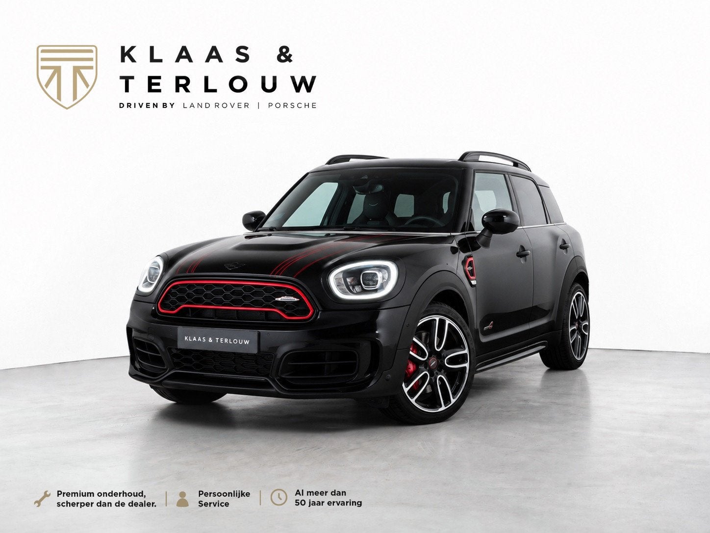 MINI Countryman 2.0 John Cooper Works ALL4 Chili | Harman Ka, Auto's, Automaat, 1998 cc, 232 pk, Zwart