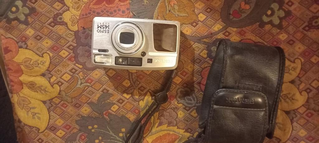 Pentax Espio 145M Super Compact Camera met accessoires, Ophalen of Verzenden, Compact, Pentax