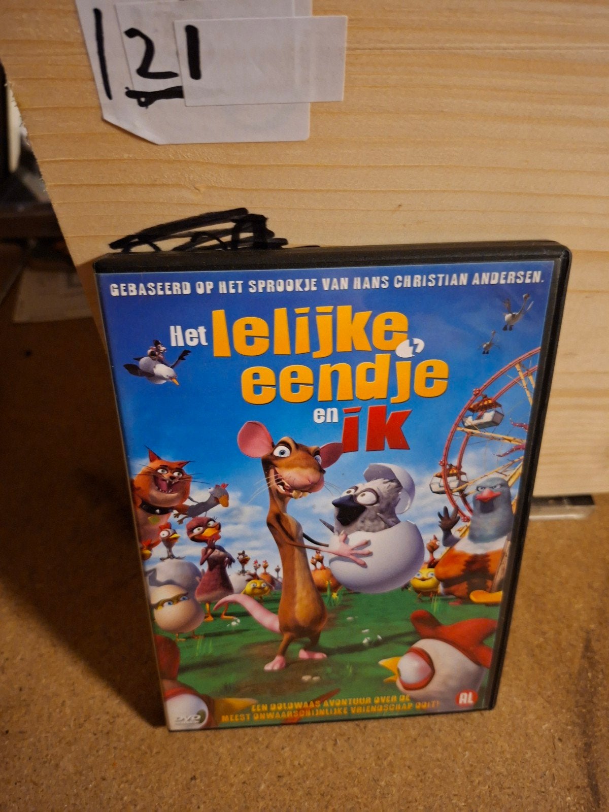 Het Lelijke Eendje en Ik - DVD (Gebaseerd op H.C. Andersen), Gebruikt, Animatie, Alle leeftijden, Film
