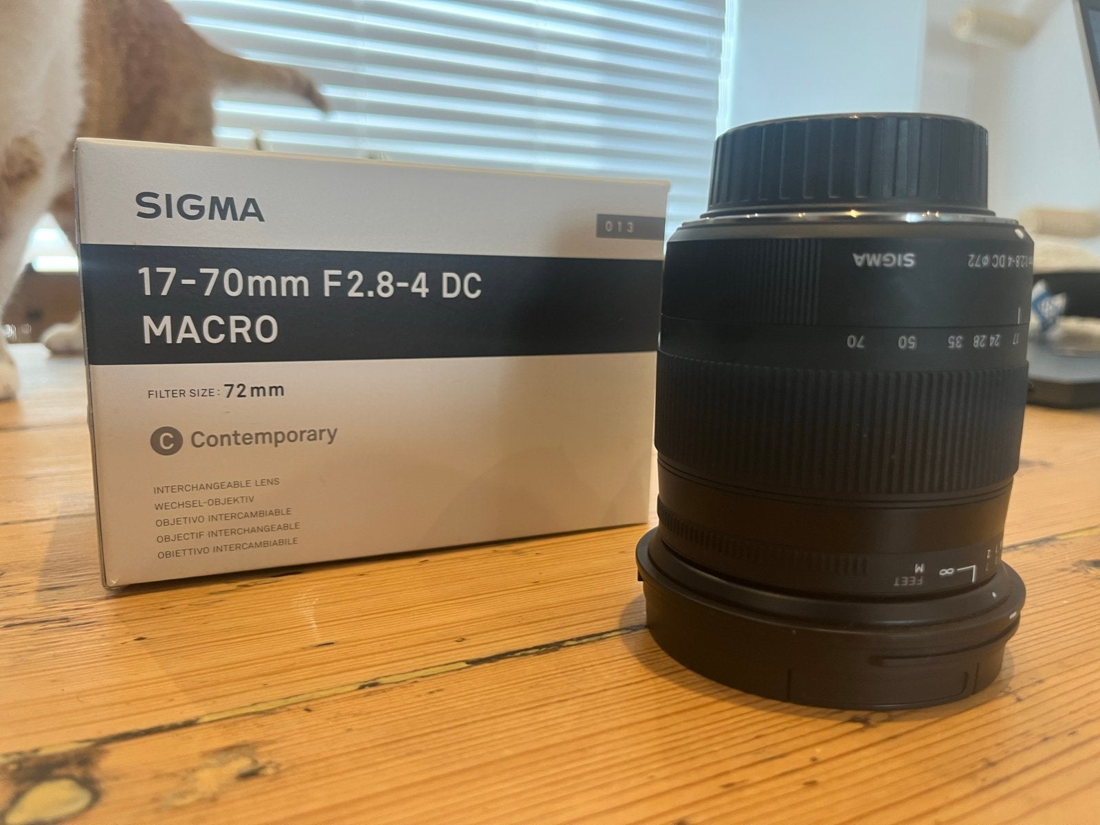 Sigma 17-70mm F2.8-4 DC MACRO Contemporary lens, Audio, Tv en Foto, Fotografie | Lenzen en Objectieven, Ophalen of Verzenden, Zo goed als nieuw